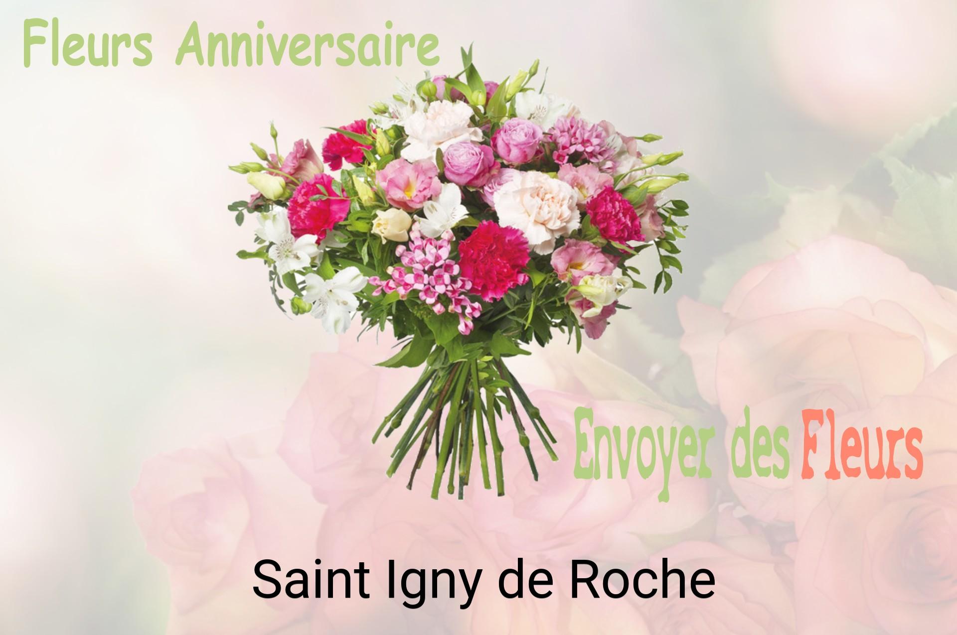 Bouquet de fleurs d’anniversaire livré à Saint-Igny-de-Roche